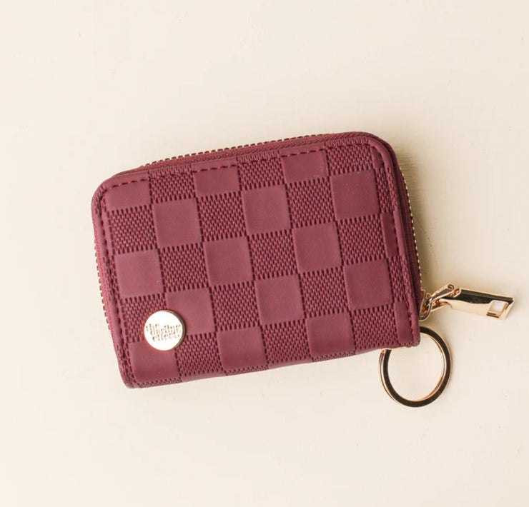 zip around wallet | plum check