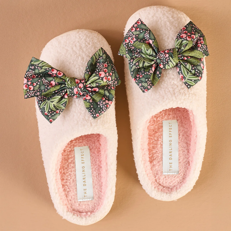 fuzzy slippers | jolly sprig