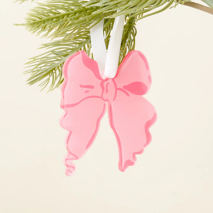 holiday tree ornament | lovely bow