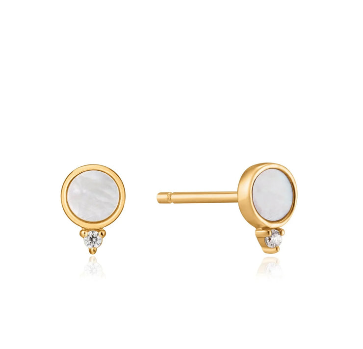mother of pearl studs