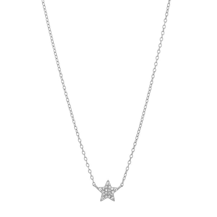star necklace | silver