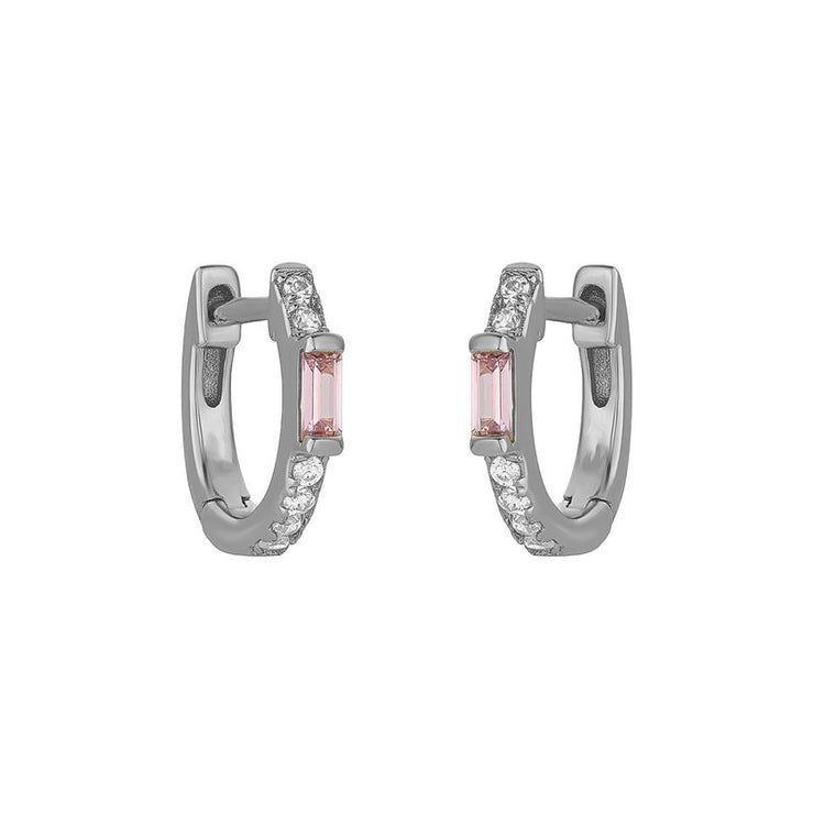 skylar pink huggies | silver