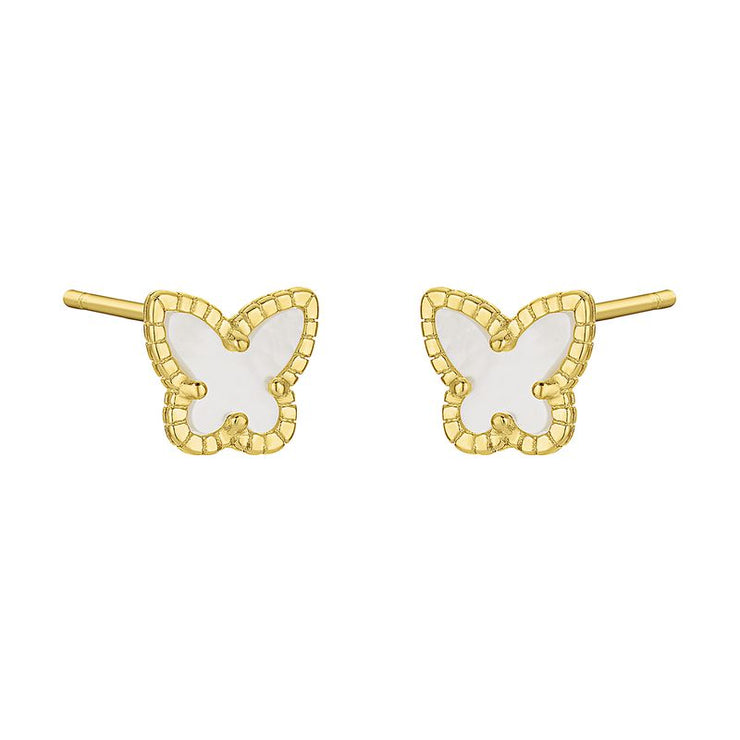 butterfly studs | gold