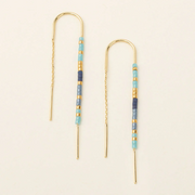chromacolor miyuki thread earrings