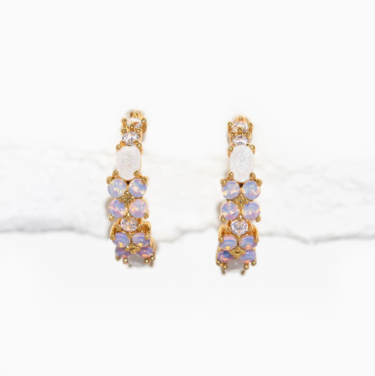 lavender love hoops