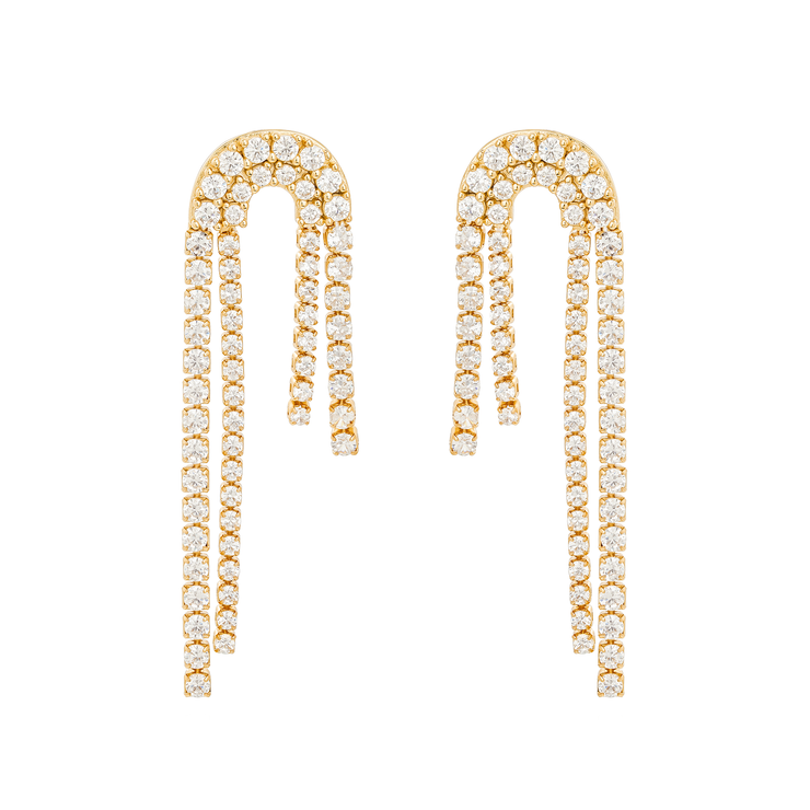khloe arch statement earrings