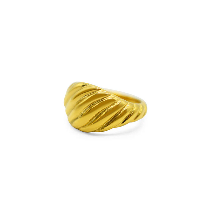 corrugated wave ring