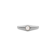 pearl signet ring