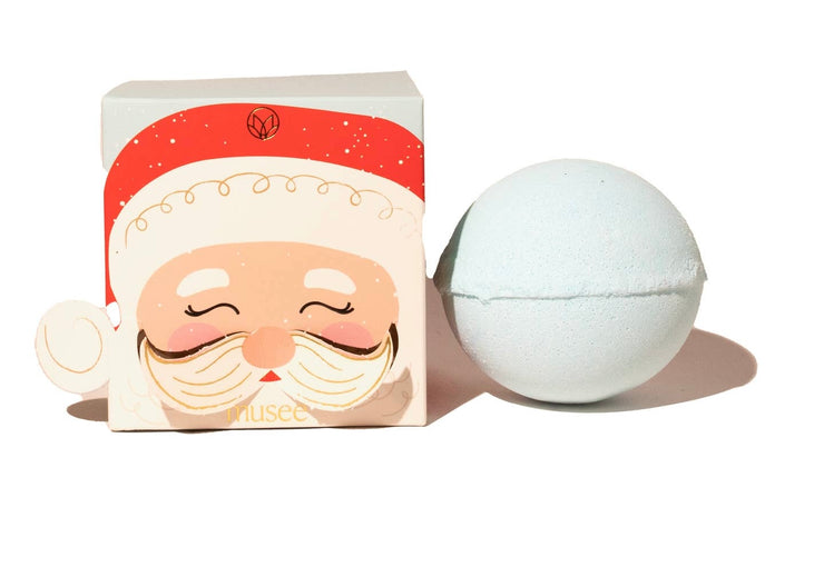 santa claus bath bomb