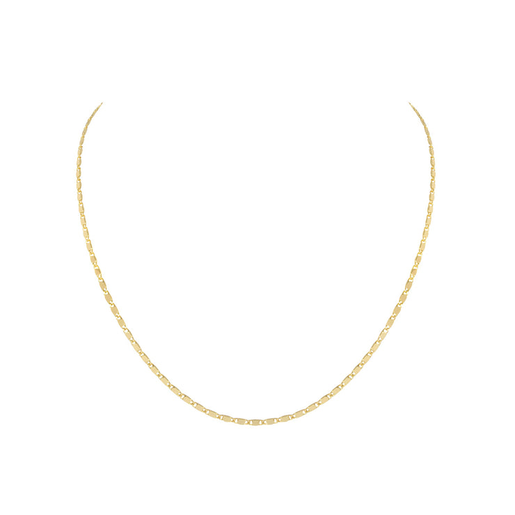 shimmer flat chain