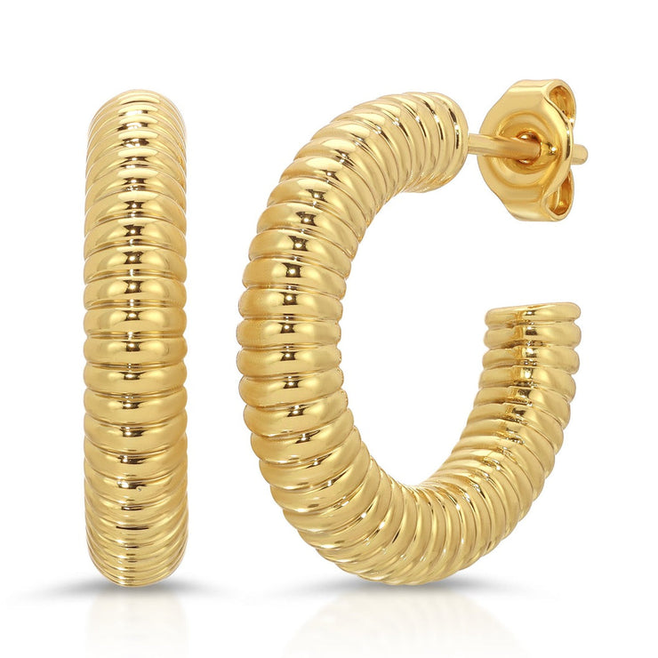 ridged hoops
