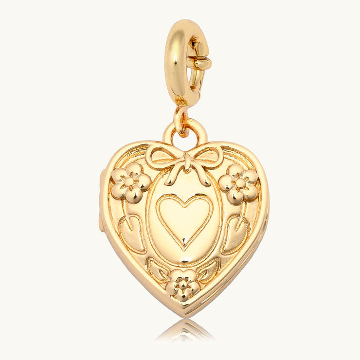 heart locket charm