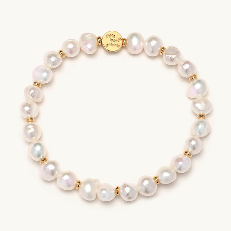 freshwater pearl charm bracelet base