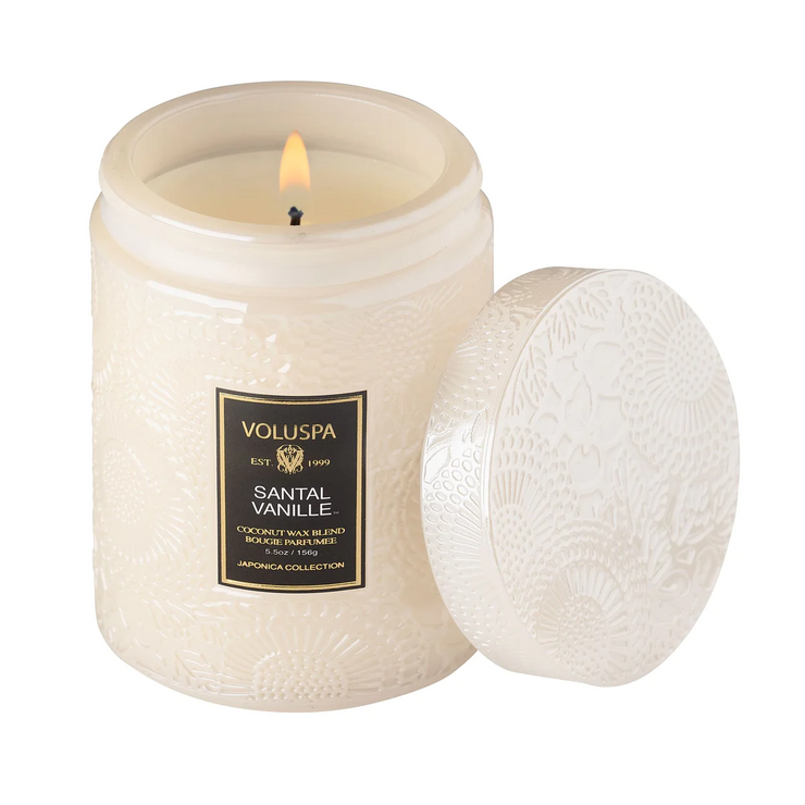 small jar candle | santal vanille