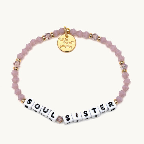 letter bead bracelet | soul sisters