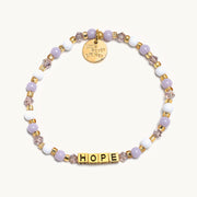 letter bead bracelet | gold letters
