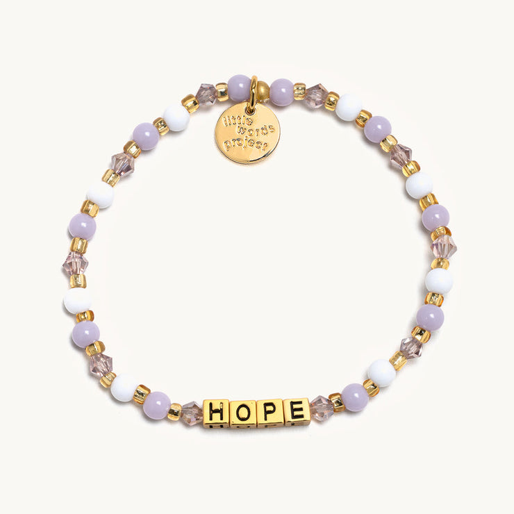 letter bead bracelet | gold letters