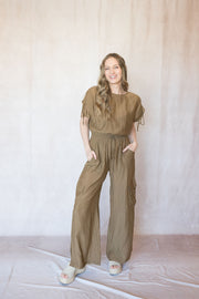 light a fire ruched top