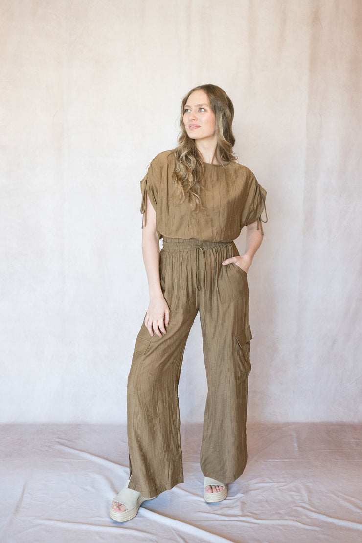light a fire crinkle cargo pant