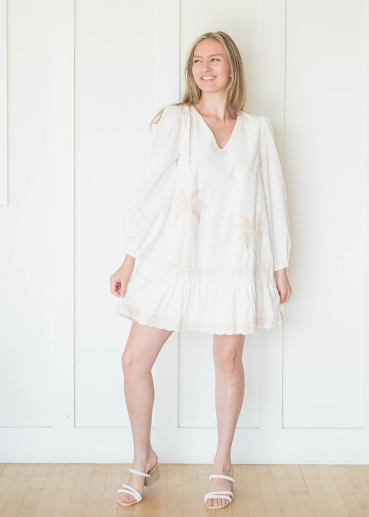 charlotte embroidered dress