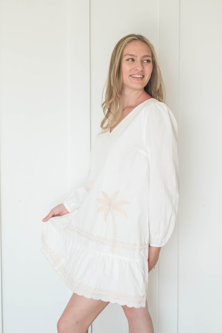 charlotte embroidered dress