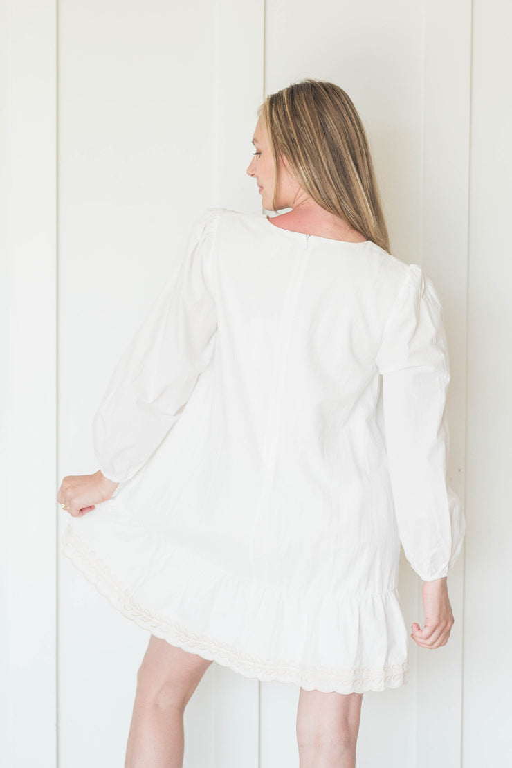 charlotte embroidered dress