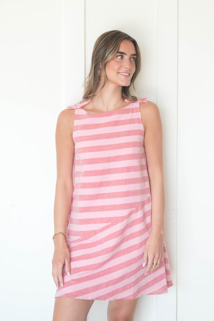 isla stripe dress