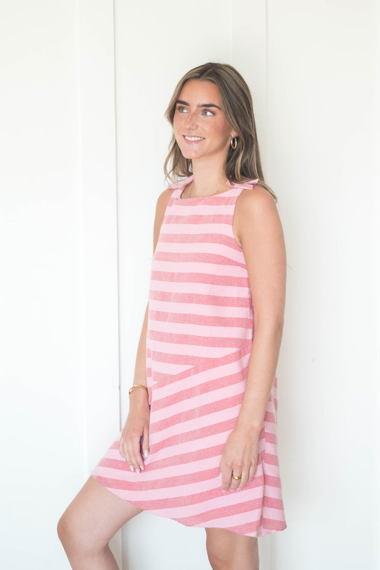 isla stripe dress