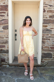 amelia eyelet dress