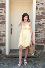 amelia eyelet dress