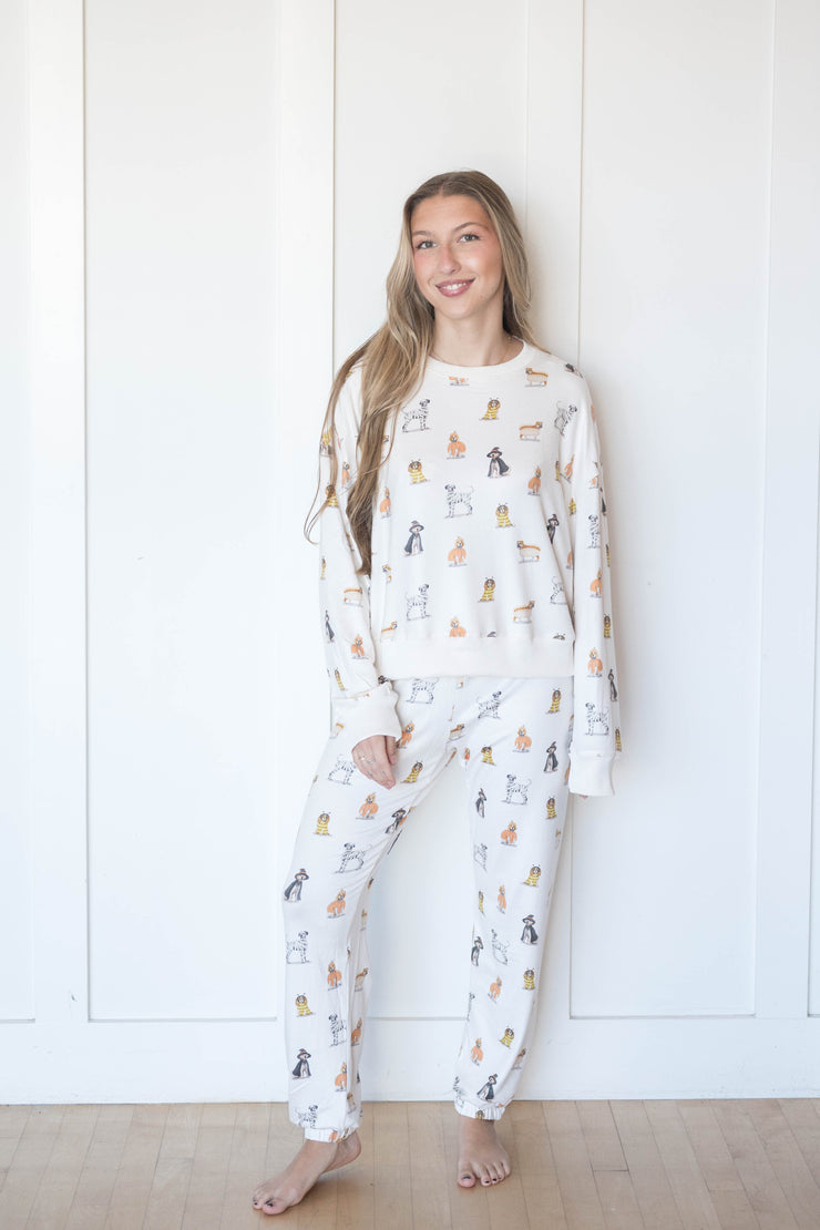 elle pup halloween long sleeve top