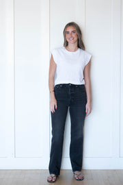 cassie high rise straight