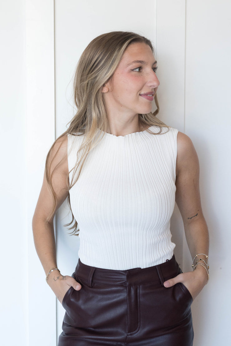 reed knit bodysuit