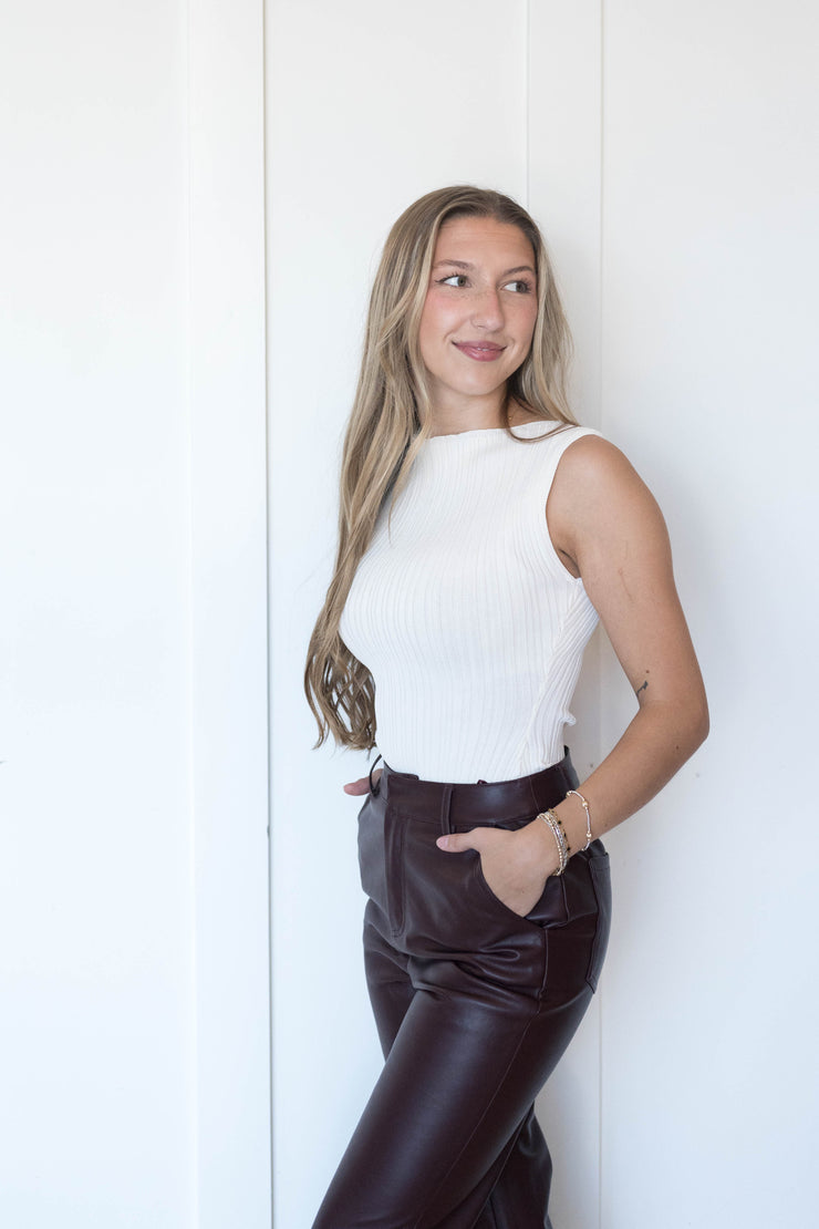 reed knit bodysuit