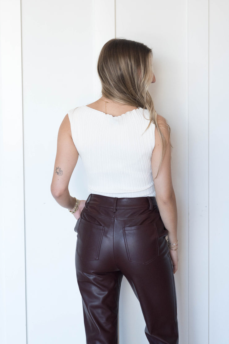 reed knit bodysuit