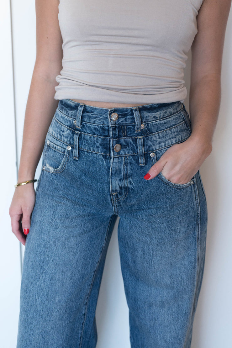 caleb high rise relaxed straight