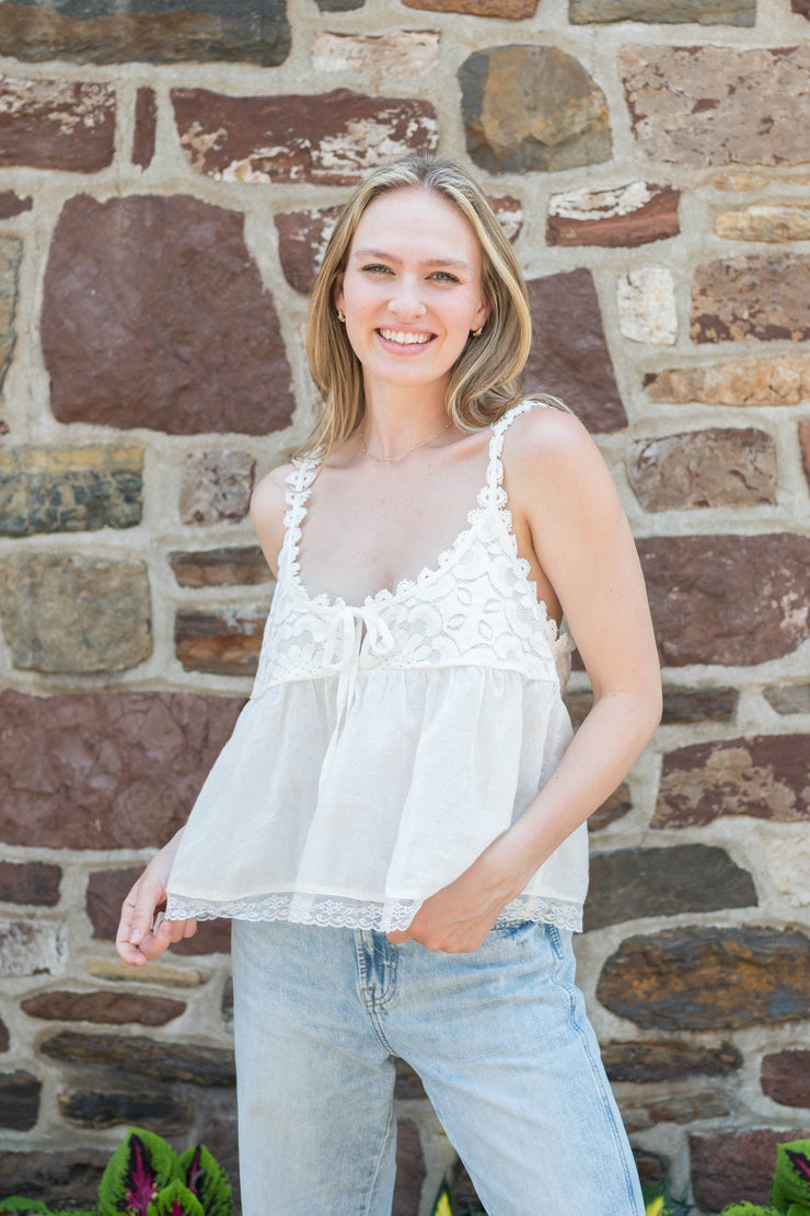 stevie lace tank