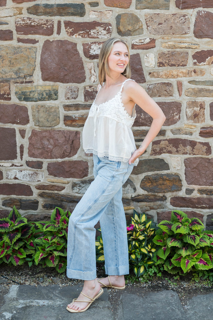 stevie lace tank