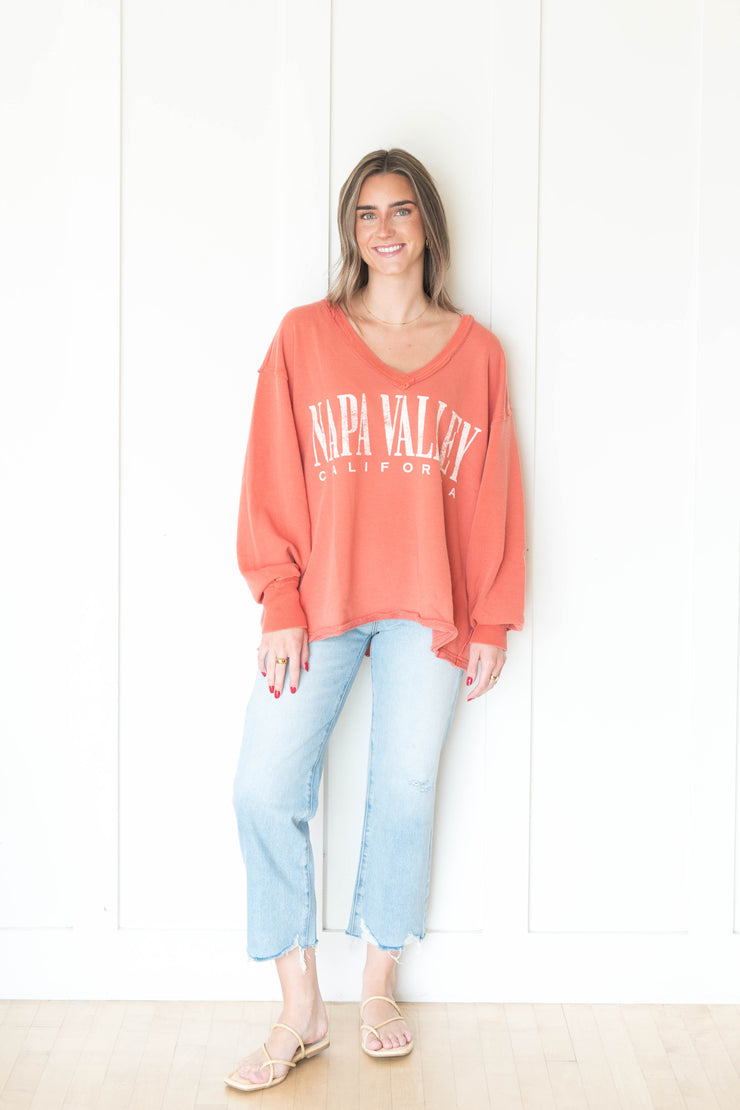 venice vneck pullover