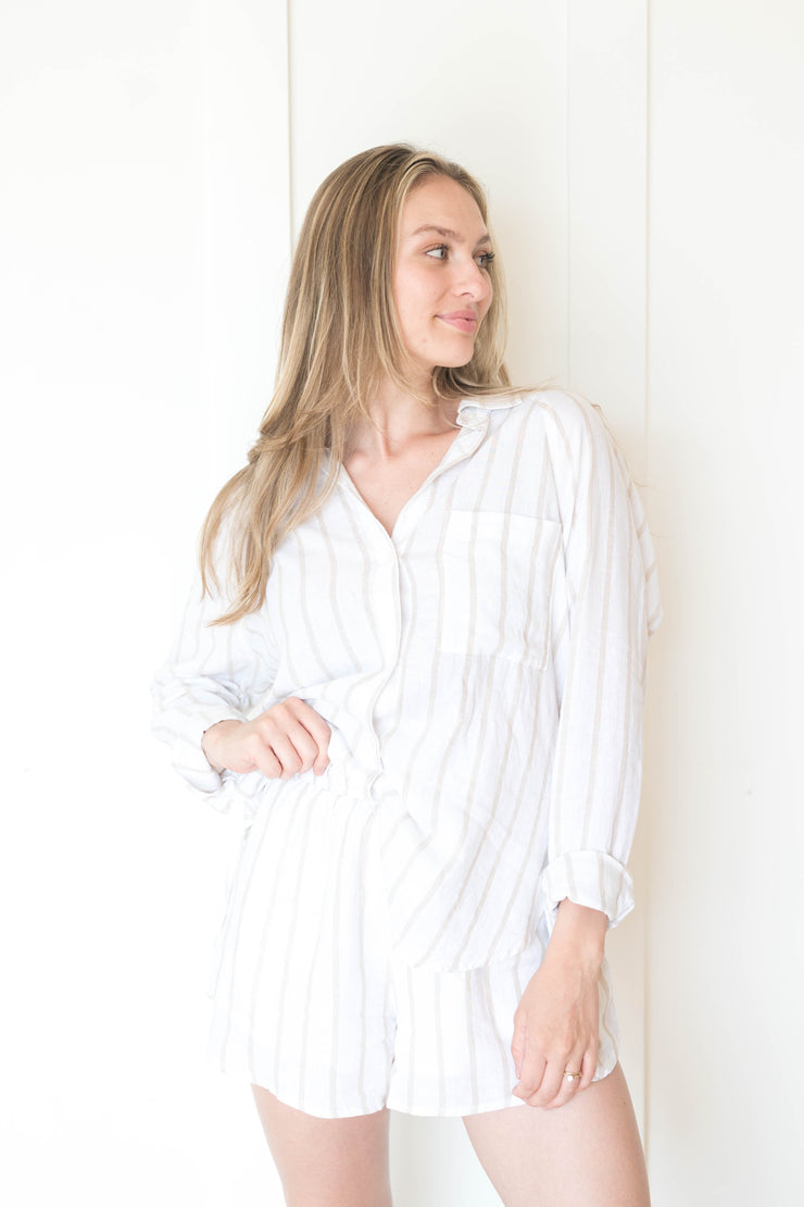 the perfect linen short
