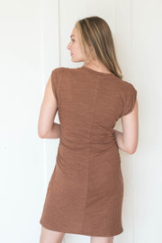camino textured mini dress