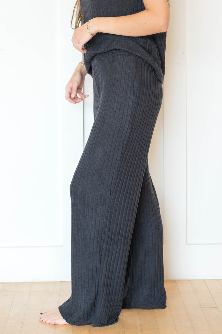 dawn smocked rib pant