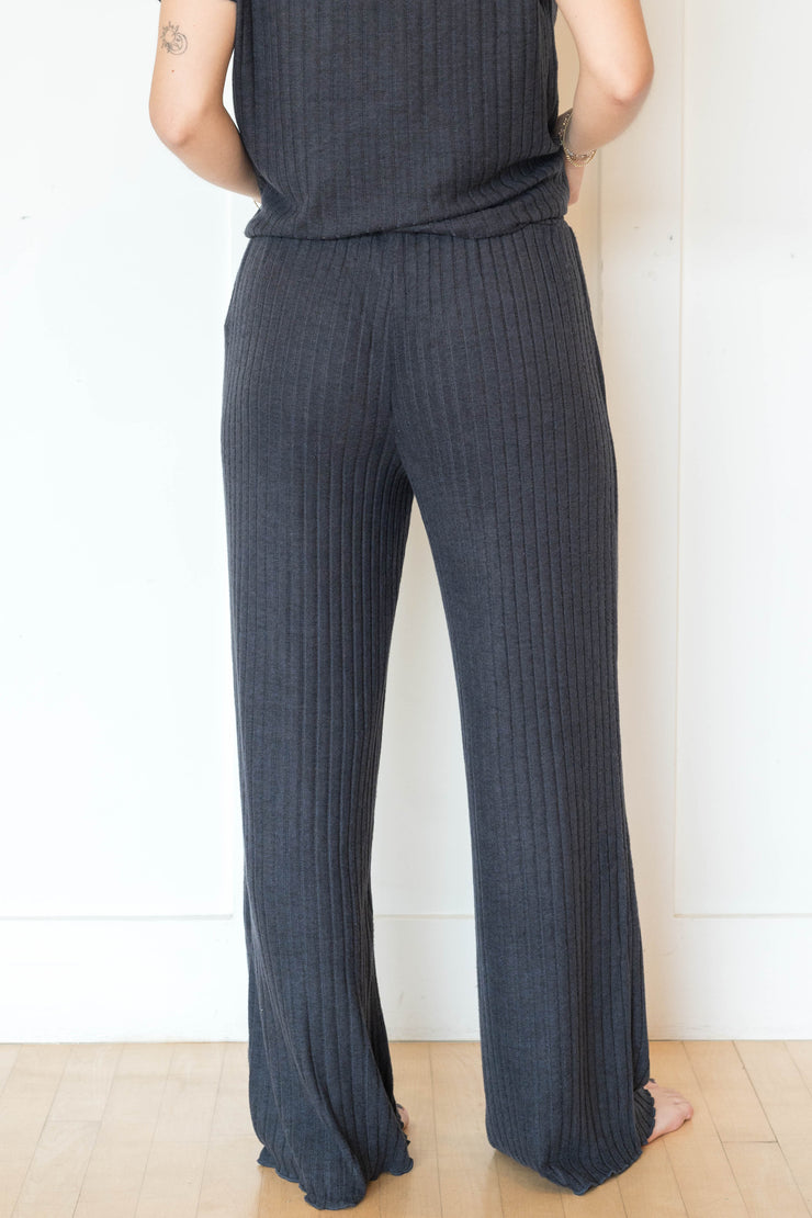 dawn smocked rib pant