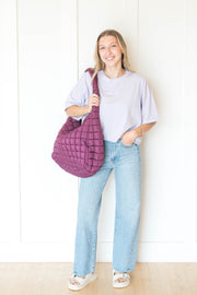 quilted carryall