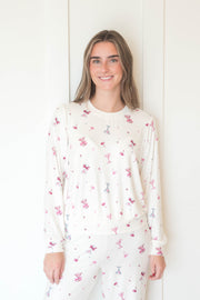 classic martini long sleeve top