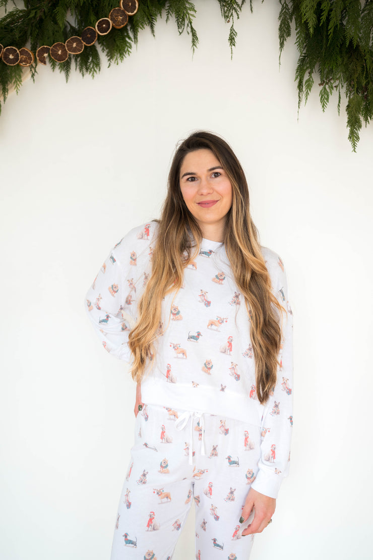 cozy up pup long sleeve