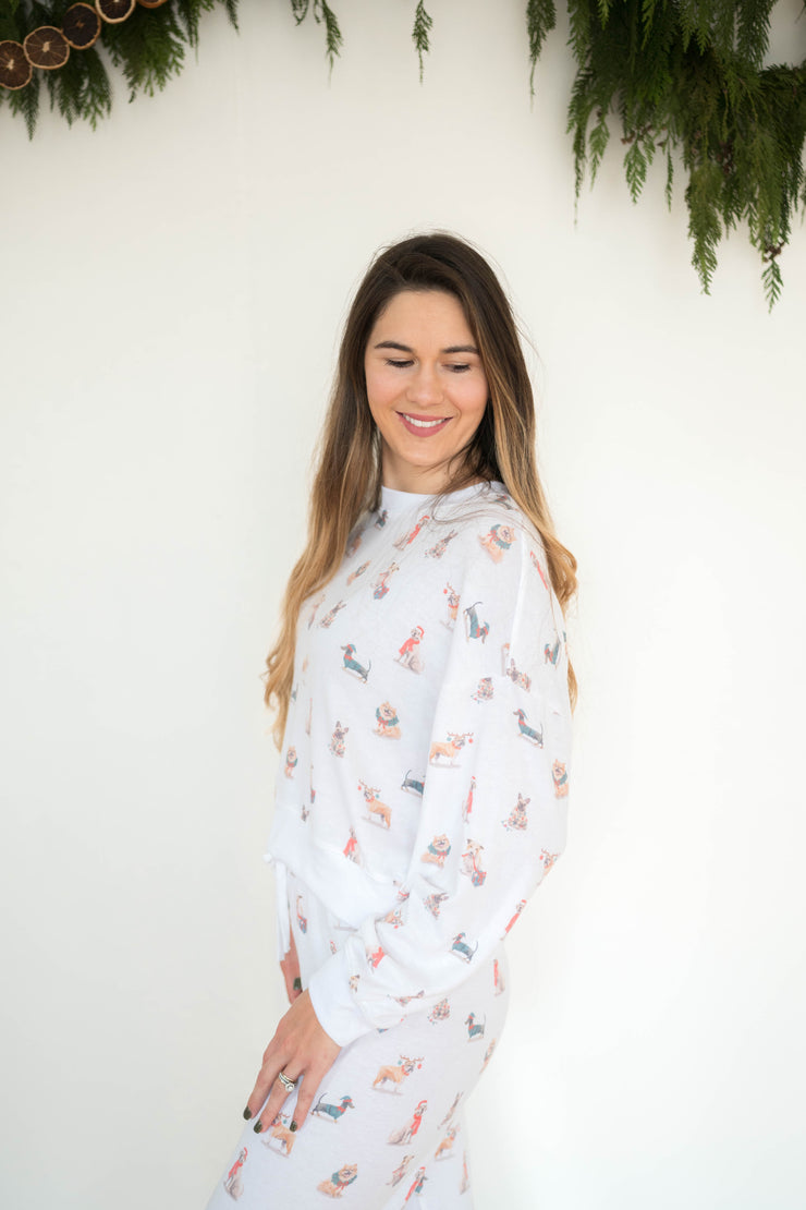 cozy up pup long sleeve