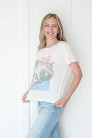 amalfi coast graphic tee