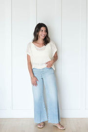 lennon crochet sweater