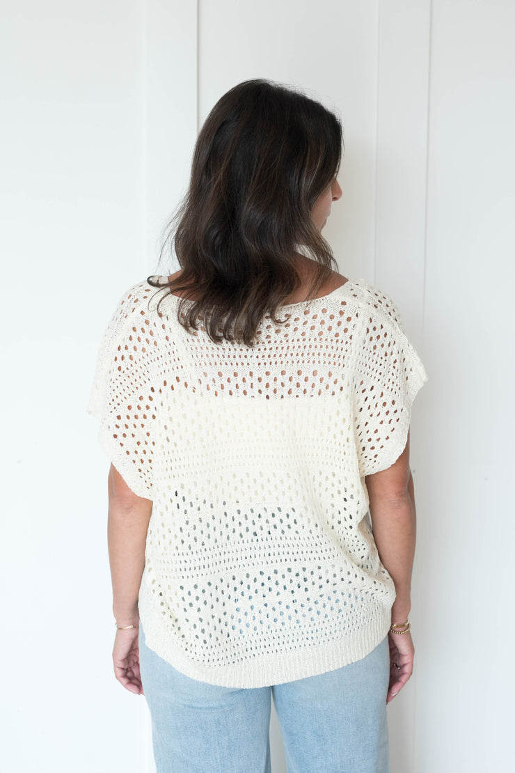 lennon crochet sweater